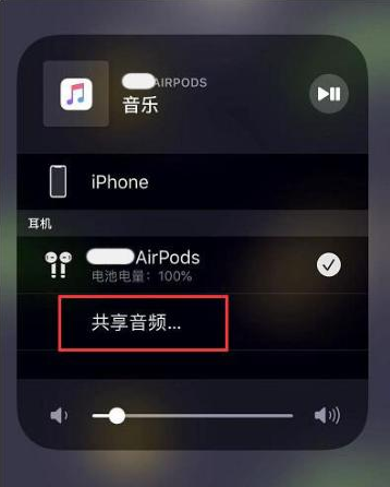 蔡甸苹果14音频维修点分享iPhone14音频共享设置方法 