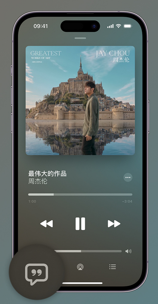 蔡甸iphone维修分享如何在iPhone上使用Apple Music全新唱歌功能 