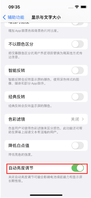 蔡甸苹果15维修店分享iPhone 15 Pro系列屏幕亮度 