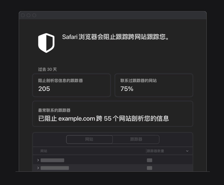 蔡甸苹果手机维修分享如何在 Safari 浏览器中查看和打开隐私报告 
